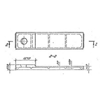 Плиты ребристые 4ПВ 6-4 АIIIв-4 п