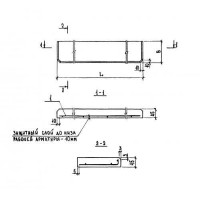 Плиты подоконные ПОШ 7-15
