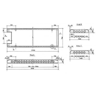 Плиты перекрытия многопустотные ПК 66-15-2,6-6 АтV в Плиты перекрытия многопустотные ПК 66-15-2,6-6 АтV в