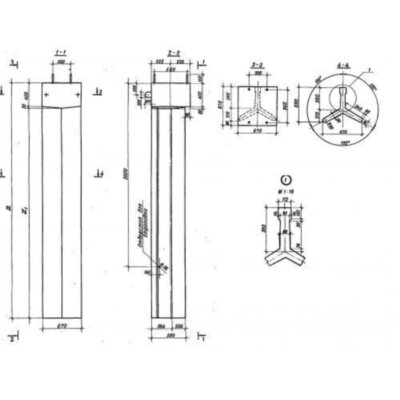 Фундаменты ФТС 4,0-8,0 Фундаменты ФТС 4,0-8,0