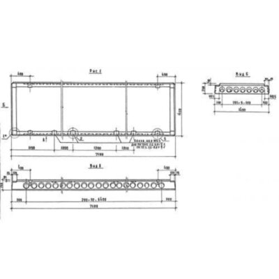 Плиты перекрытия многопустотные ПК 72-15-2,6-6 АтV-1 Плиты перекрытия многопустотные ПК 72-15-2,6-6 АтV-1