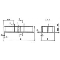 Перемычки плитные 10ПП 23-10 (ГОСТ 948-84)