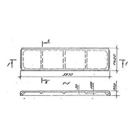 Плиты ребристые 2ПГ 6-4 АIIIтС