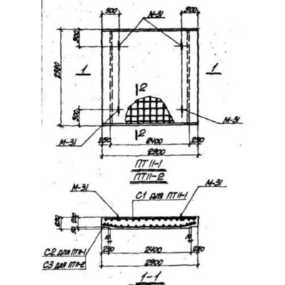 Плиты перекрытий ПТ 11-3 Плиты перекрытий ПТ 11-3