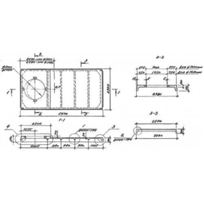 Плиты ребристые 3ПВ 6-6 АV-10 Плиты ребристые 3ПВ 6-6 АV-10