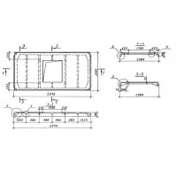 Плиты ребристые 3ПФ 6-3 АтIVс-2