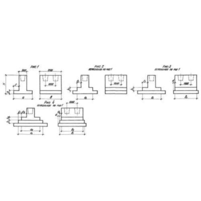 Фундаменты ФАТ 10/900-4 (1.412-3/79) Фундаменты ФАТ 10/900-4 (1.412-3/79)
