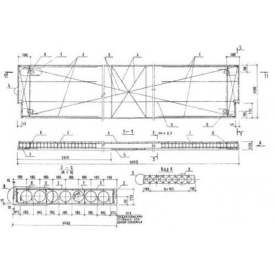 Панели перекрытий ПК 86-15-8 АIVп-1 (1.020-1) Панели перекрытий ПК 86-15-8 АIVп-1 (1.020-1)