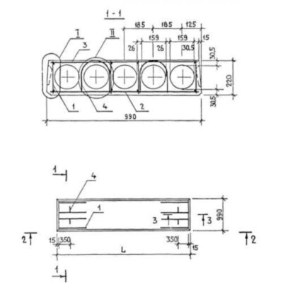 Панели многопустотные ПК 30-10-6 т Панели многопустотные ПК 30-10-6 т