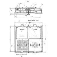 Люк канализационный (ТП 902-9-1)