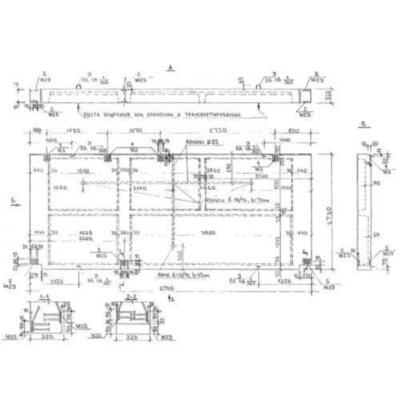 Плиты входа 3ПВ 7 (Альбом 3РС 19-08) Плиты входа 3ПВ 7 (Альбом 3РС 19-08)