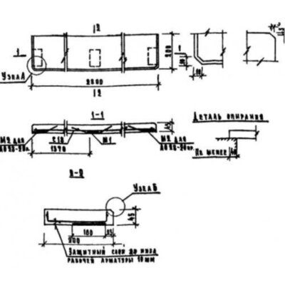 Плиты подоконные ЛО 28-20 п (1.136-1)