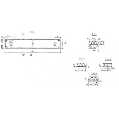 Плиты перекрытия многопустотные ПК 30-6-12,5 т (1.090.1-1) Плиты перекрытия многопустотные ПК 30-6-12,5 т (1.090.1-1)