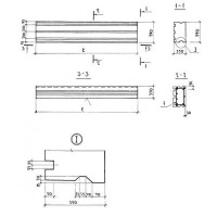 Панели покрытий сплошные ПВ 54-6-35-3 я