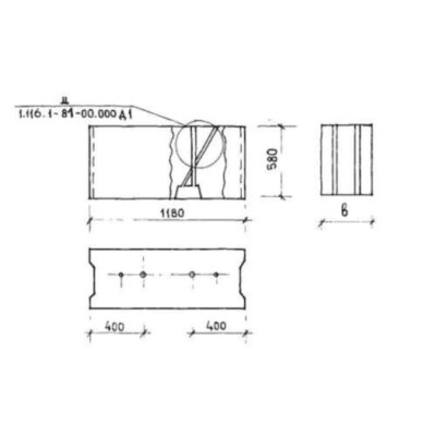 Фундаментные блоки ФБС 12-5-6 с Фундаментные блоки ФБС 12-5-6 с
