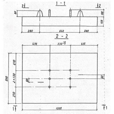 Плиты анкерные АП 2 (3.501.1-149) Плиты анкерные АП 2 (3.501.1-149)