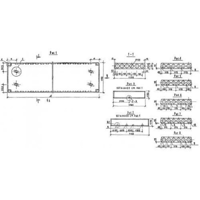 Плиты перекрытия многопустотные ПК 60-12-6 АтVт (1.090.1-1) Плиты перекрытия многопустотные ПК 60-12-6 АтVт (1.090.1-1)