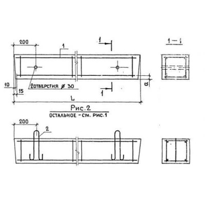 Перемычки брусковые 2ПР 18-12 Перемычки брусковые 2ПР 18-12
