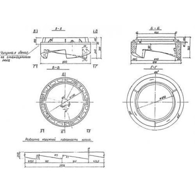 Кольца колодцев сетновые ПК 7 с (РК 2201-82) Кольца колодцев сетновые ПК 7 с (РК 2201-82)