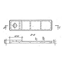 Плиты ребристые 4ПВ 6-6 АIIIв-10 п