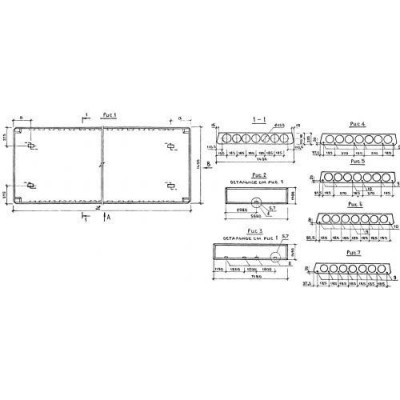 Плиты перекрытия многопустотные ПК 60-15-6 АтVт (1.090.1-1) Плиты перекрытия многопустотные ПК 60-15-6 АтVт (1.090.1-1)