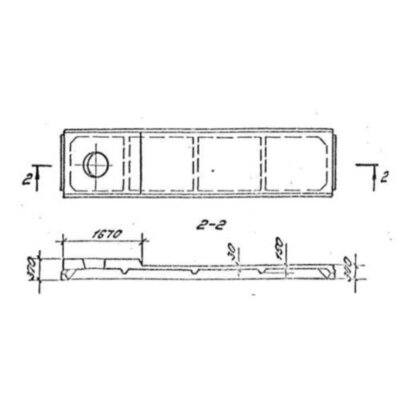 Плиты ребристые 4ПВ 6-6 АIIIв-7 Плиты ребристые 4ПВ 6-6 АIIIв-7