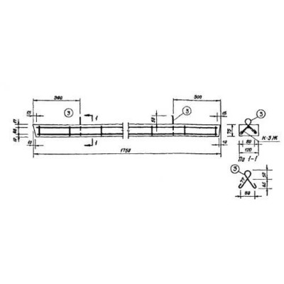 Перемычки ЖА 3 (ИИ 01-02)