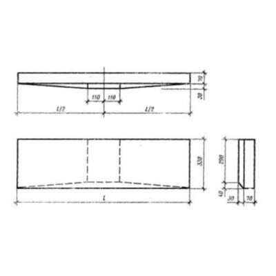 Ступени плоские для сквозных маршей ЛСС 12-1 г Ступени плоские для сквозных маршей ЛСС 12-1 г