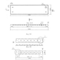 Плиты многопустотные 1ПК 60-15-3 Н 0-АтV