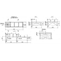 Плиты ребристые 1П 3-1 АтVIт-3 в (1.442.1-1.87)
