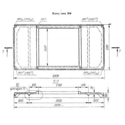 Плиты ребристые ПФ 4 АтIVсп Плиты ребристые ПФ 4 АтIVсп