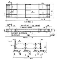 Панели перекрытия с овальными пустотами ПО 4,5-63-10 АIIIв