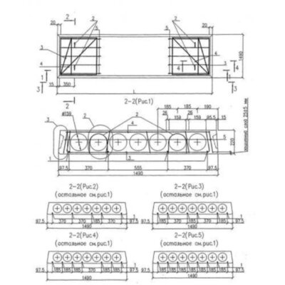 Плиты перекрытий многопустотные ПТМ 72-15-22-13,0 S800-1 Плиты перекрытий многопустотные ПТМ 72-15-22-13,0 S800-1
