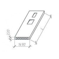 Плиты многопустотные ПСМ 64-15-22-11 S800-8 (Б1.141.1-1.11)