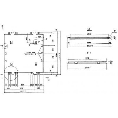 Межколонные плиты МП 1-1 Межколонные плиты МП 1-1