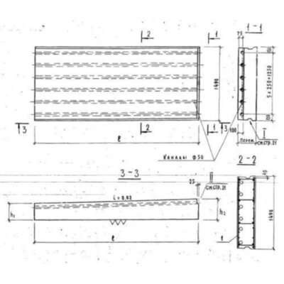Панели покрытий ПНВ 60-15-30-2 я Панели покрытий ПНВ 60-15-30-2 я