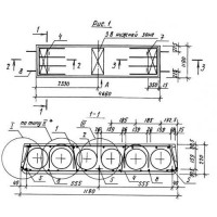 Плиты перекрытия многопустотные ПК 47-12-8 АтIVст с7