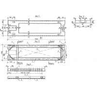 Плиты ребристые ПРС 56-15-16 АтV т (1.041.1-2)