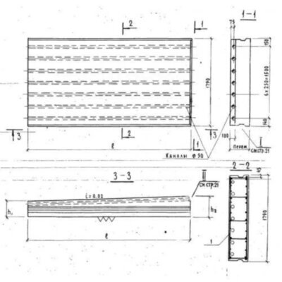 Панели покрытий ПНВ 60-18-30-2 я Панели покрытий ПНВ 60-18-30-2 я