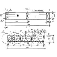 Плиты перекрытия многопустотные ПК 71-12-3 АIVт с7