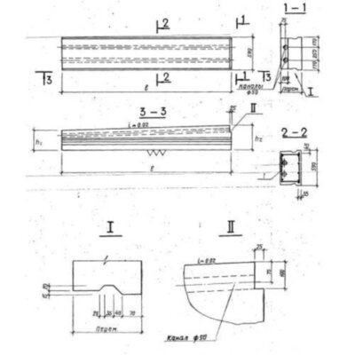 Панели покрытий ПНВ 60-6-30-3 я Панели покрытий ПНВ 60-6-30-3 я