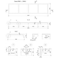 Плиты ребристые ПКЖ 8