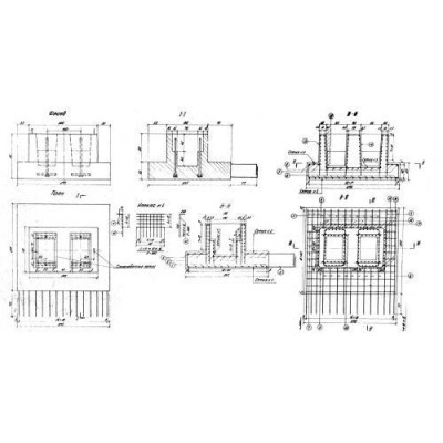 Фундаменты Ф 8 (ТП 501-166) Фундаменты Ф 8 (ТП 501-166)