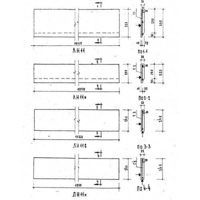 Накладные проступи ЛН 11 н