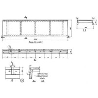Плиты ребристые П 5 с-1 (ИИС 24-2)