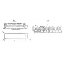 Плиты перекрытия многопустотные ПБ 60-12-6