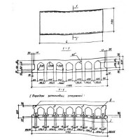 Плиты многопустотные 2П 56-12-16,5 ВрII(5) т (Шифр 0-312)
