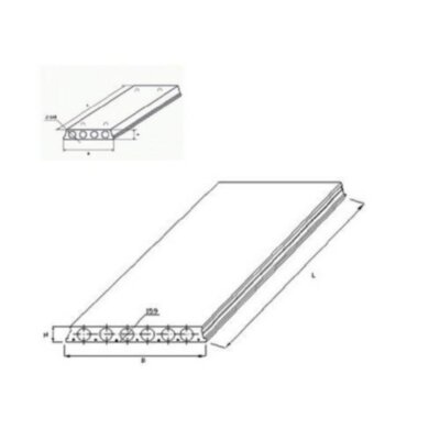Плиты многопустотные ПБ 66-24-6 (ГОСТ 26434-2015) Плиты многопустотные ПБ 66-24-6 (ГОСТ 26434-2015)