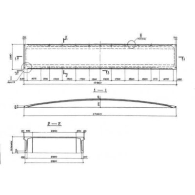 Плиты покрытий 2КЖС 18г-10 АVк Плиты покрытий 2КЖС 18г-10 АVк