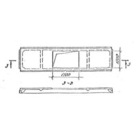 Плиты ребристые 4ПФ 6-3 АтVск-1 н